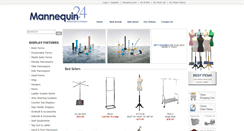Desktop Screenshot of mannequin24.com